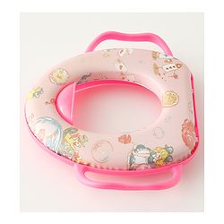 Babyhug Baby Potty Seat With Aquatic Print - Light Blue