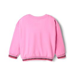 Babyhug Disney Terry Knit Full Sleeves T-Shirt & Track Pant Set with Minnie Mouse Graphics - Pink