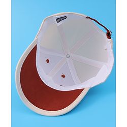 Babyhug Baseball Cap With Teddy Bear Applique (Colour May Vary)