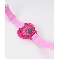 Babyhug Digital Watch Heart Shaped with Daisy Duck Print - Pink