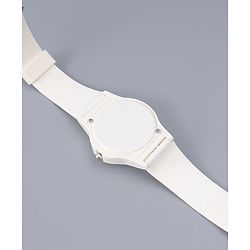 Babyhug Analog Watch with Minnie Mouse Print - Pink & White