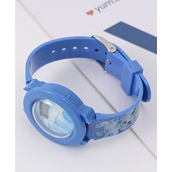 Babyhug Digital Watch with Elsa Print - Blue