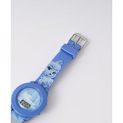 Babyhug Digital Watch with Elsa Print - Blue