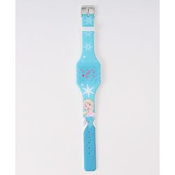 Babyhug Digital Watch with Disney Frozen Print - Light Blue