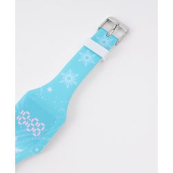 Babyhug Digital Watch with Disney Frozen Print - Light Blue