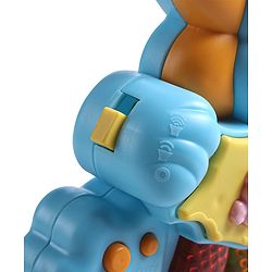 Babyhug 3 in 1 Premium Musical Lion Piano Toy with Lights |Animal Sounds| Melodies
