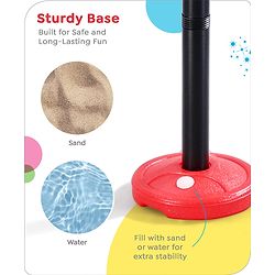 Disney Mickey Height Adjustable Shooting Basketball PlaySet for Kids|Play with Fun|Indoor and Outdoor Games for Kids