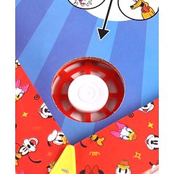 Babyhug Disney 2 in 1  Mickey Theme Carrom Board and Ludo|Multi Game - Family fun|20x20 inch|Carrom,Ludo|Compact for All Ages - Multicolor