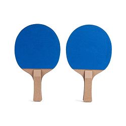 Babyhug Marvel Spiderman Wooden Table Tennis Trainer Toy Ping Pong Paddle Set for Kids|Portable Activity And Exercise Sports Toy with 2 Balls and 2 Wooden Rackets