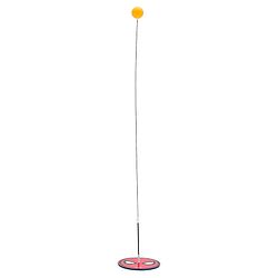 Babyhug Marvel Spiderman Wooden Table Tennis Trainer Toy Ping Pong Paddle Set for Kids|Portable Activity And Exercise Sports Toy with 2 Balls and 2 Wooden Rackets
