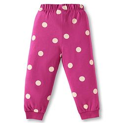 Babyhug Disney Single Jersey Knit Full Sleeves Night Suit with Aristocats Marie Print - Dark Pink