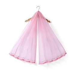 Babyhug  Sleeveless Net Embroidered Lehenga Choli and Dupatta Set- Pink