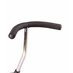 Babyhug Cruise Plug & Play Trike with Mild Steel Frame & Parental Handle Front & Rear Storage Basket with 3 Rubber Wheels with Foldable Foot Rest & Bell - Black