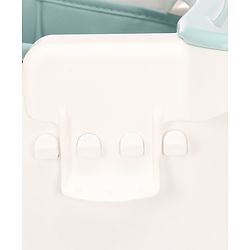 Babyhug Disney 3 in 1 Comfy High Chair With Mickey & Friends Retro Theme Print - Sky Blue