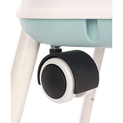 Babyhug Disney 3 in 1 Comfy High Chair With Mickey & Friends Retro Theme Print - Sky Blue