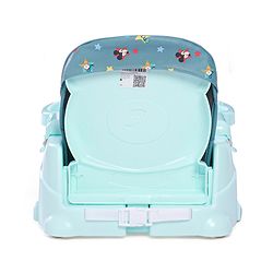 Babyhug Disney Booster Seat With Mickey & Friends Star Theme Print - Blue