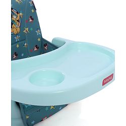 Babyhug Disney Booster Seat With Mickey & Friends Star Theme Print - Blue