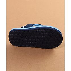 Cute Walk by Babyhug Flip Flop With Back Strap - Blue