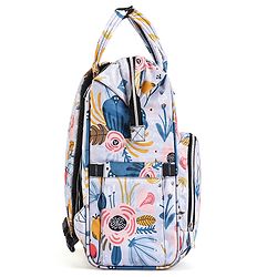 Babyhug Multipurpose Spacious Diaper Backpack Floral Print - Multicolor