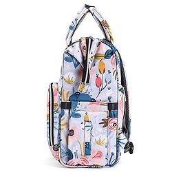 Babyhug Multipurpose Spacious Diaper Backpack Floral Print - Multicolor