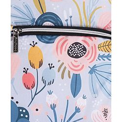 Babyhug Multipurpose Spacious Diaper Backpack Floral Print - Multicolor