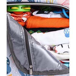 Babyhug Multipurpose Spacious Diaper Backpack Floral Print - Multicolor