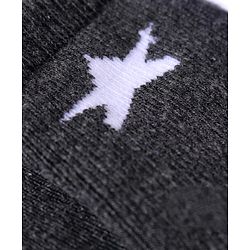 Cute Walk by Babyhug Ankle Length Antibacterial Socks with Penguin Design Pack Of 3 - Black & White