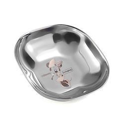 Babyhug Disney Minnie Mouse Stainless Steel Spoon & Fork Set| Easy to Clean & Maintain| Encourage Self Feeding| Laser Print| Dishwasher Safe - Silver