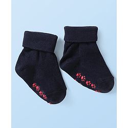 Cute Walk by Babyhug Ankle Length Antibacterial Socks with Floral Design Pack Of 3 - Blue Pink & White