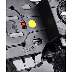 Babyhug Premium Off Roader Rechargeable Remote Control Truck With Normal & Turbo Speed & 4 Headlight Modes - Sky Blue