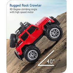Babyhug Premium Off Roader Rechargeable Remote Control Truck With Normal & Turbo Speed & 4 Headlight Modes - Sky Blue