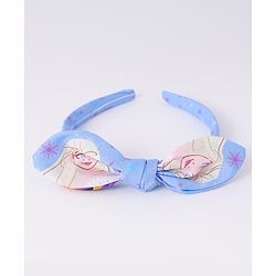 Babyhug Disney Frozen Hair Accessories Combo Set With Bow Applique  - Blue