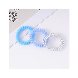 Babyhug Disney Frozen Hair Accessories Combo Set With Bow Applique  - Blue