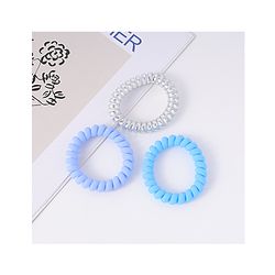 Babyhug Disney Frozen Hair Accessories Combo Set With Bow Applique  - Blue