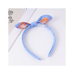 Babyhug Disney Frozen Hair Accessories Combo Set With Bow Applique  - Blue