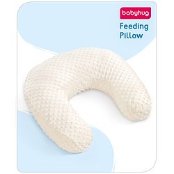 Babyhug Bubble Feeding Pillow - White