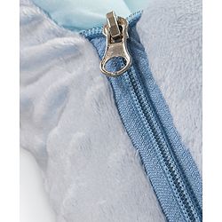 Babyhug Sleeping Bag Feeding Pillow & Blanket Combo Set with Giraffe Embroidery - White | Fits upto waist size 36 inches