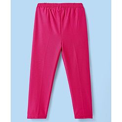 Babyhug Woven Full Sleeves Solid Colour  Blazer with Top & Trouser Set - Pink