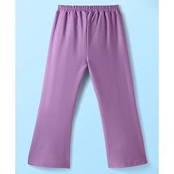 Babyhug Woven Full Sleeves Solid Colour Party Suit With Inner Top - Lilac