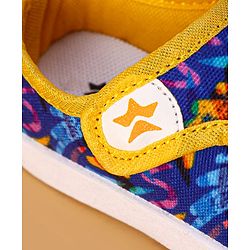Cute Walk by Babyhug Velcro Closure Doodle Printed Casual Shoes
