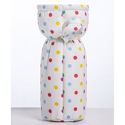 Babyhug Disney Digital Print Premium Cotton Bottle Cover Mickey Hot Air Balloon Print Pack of 2 (Medium) - Blue And White