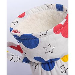 Babyhug Disney Premium Cotton Bottle Cover Cool Mickey Theme Pack of 2 (Medium)- Red And White