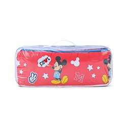 Babyhug Disney Premium Cotton Cot Bumper Cool Mickey Theme - Red