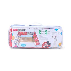 Babyhug Disney Premium Cotton Cot Bumper Cool Mickey Theme - Red