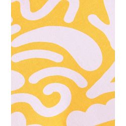 Babyhug Cotton Knit Full Sleeves Printed Night Suit - Yellow