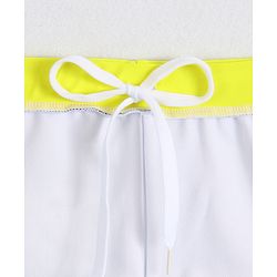 Babyhug Swimming Trunks With Dino Print & Applique - Navy Blue