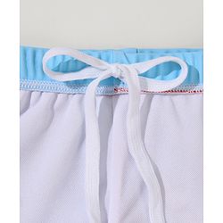 Babyhug Swimming Trunk with Cap Dino Print - Navy Blue