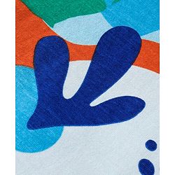 Babyhug Cotton Knit Full Sleeves Co-Ord Night Suit with Leaves Print - Light Blue