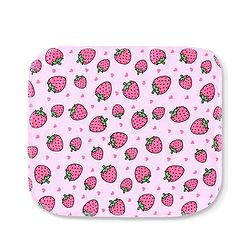 Babyhug Cotton Knit Wash Cloths With Floral & Fruit Print Pack of 6 L 27 x B 25 cm - Multicolour