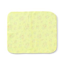 Babyhug Cotton Knit Wash Cloths With Floral & Fruit Print Pack of 6 L 27 x B 25 cm - Multicolour